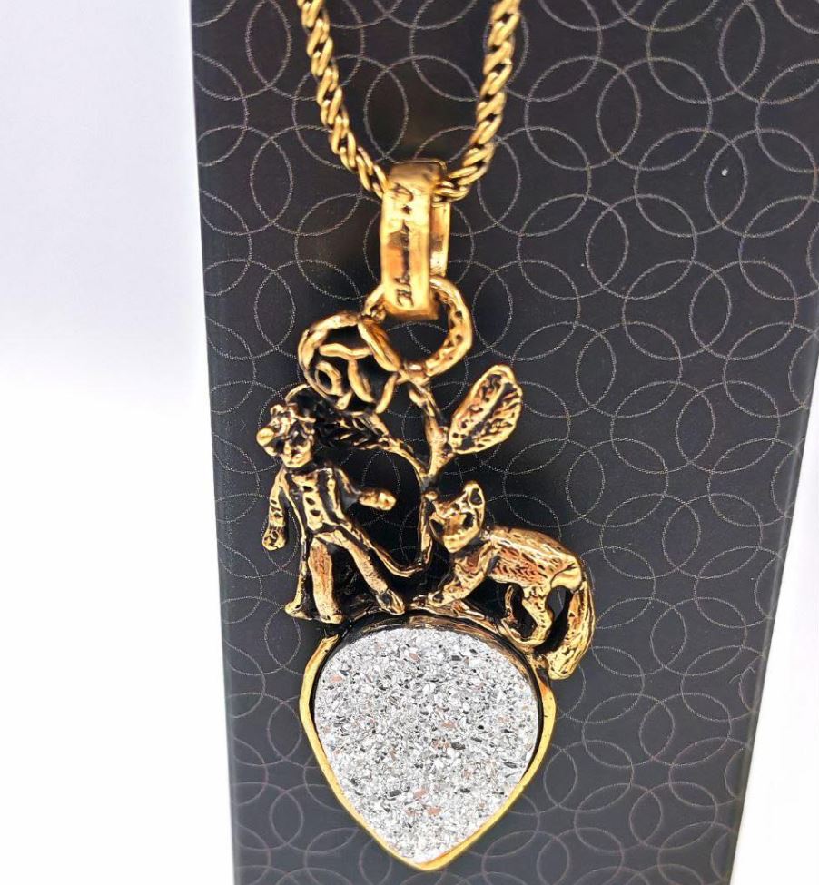 Alcozer The Little Prince Pendant Necklace