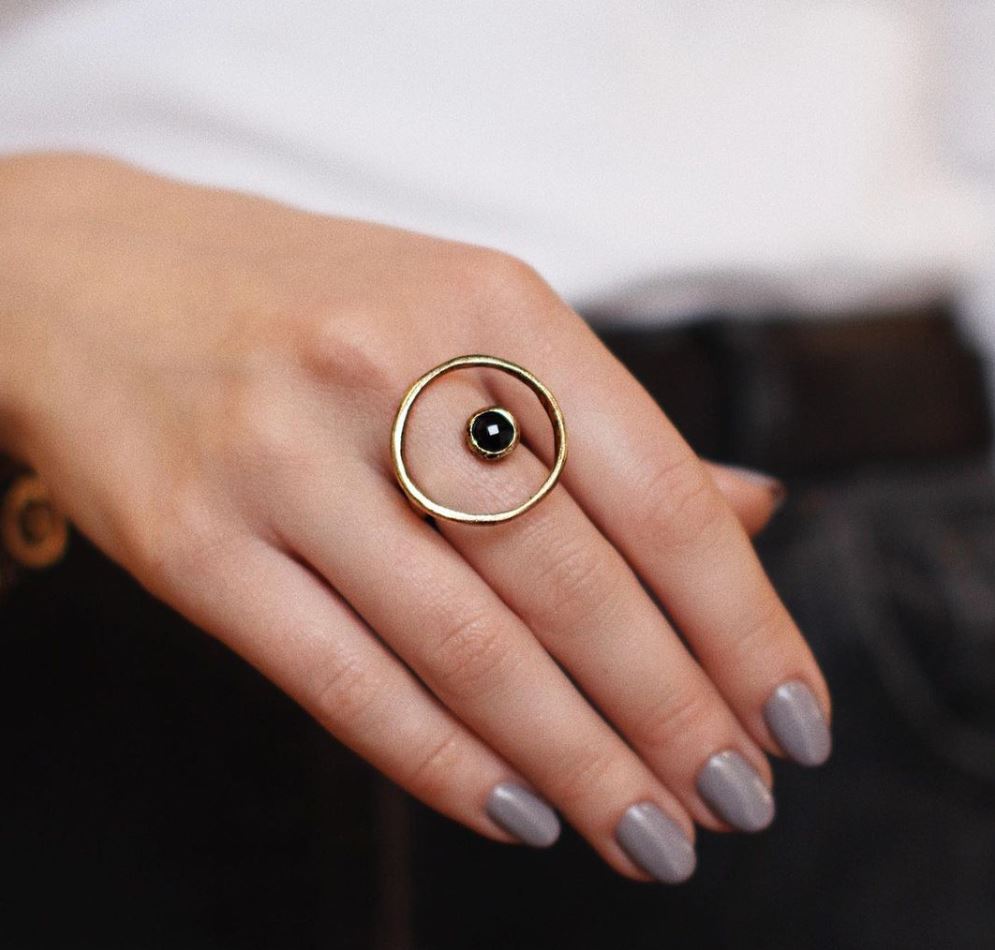 one dot ring for women