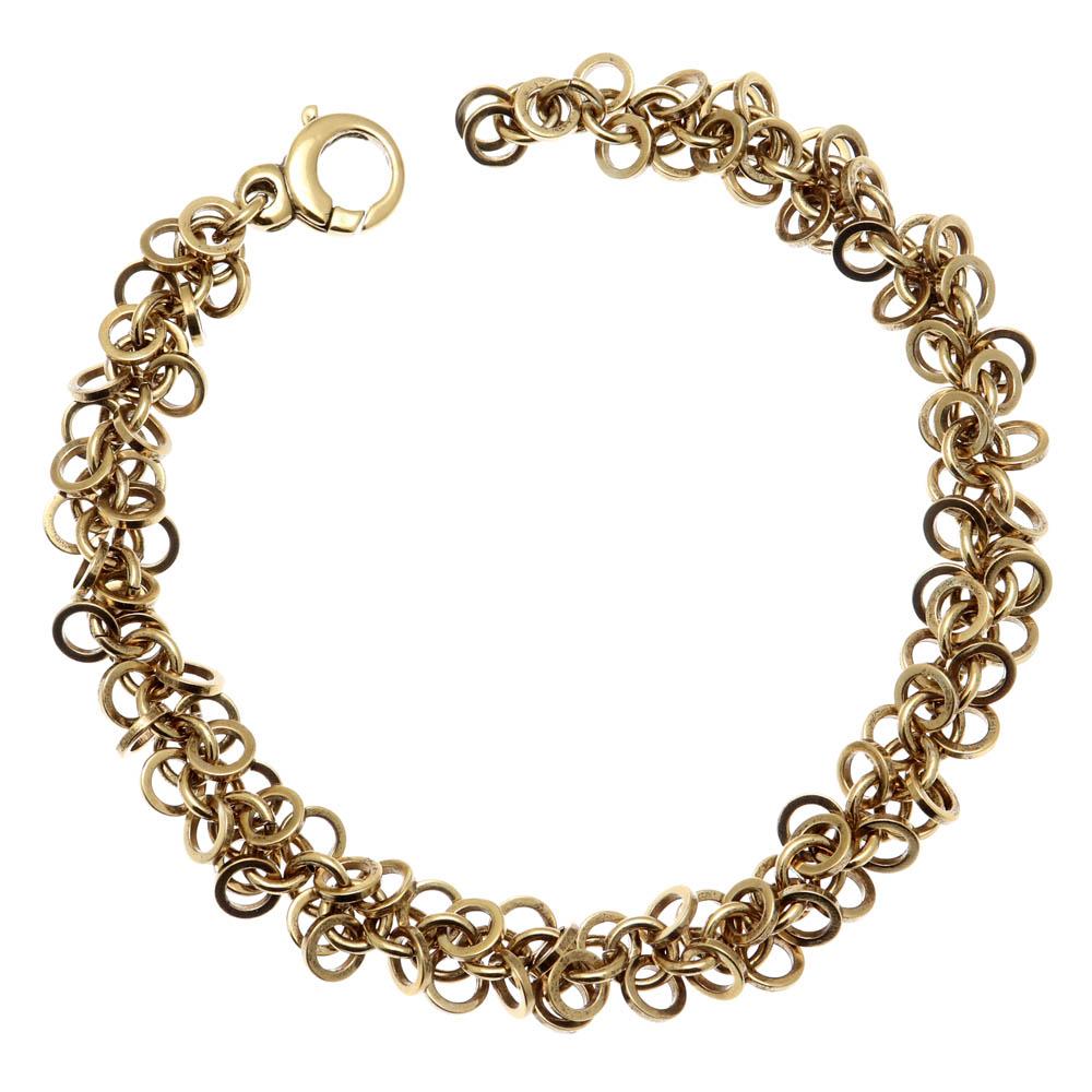 chunky gold bracelet for women