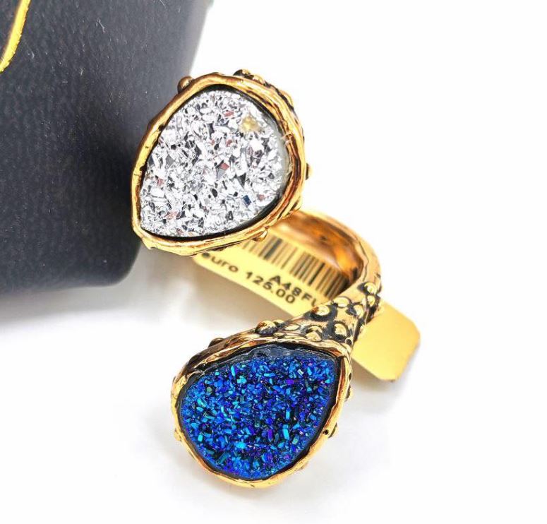 Alcozer Druzy Ring