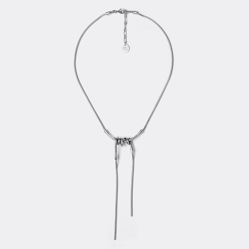 knot 2 long chain necklace - JOYasForYou