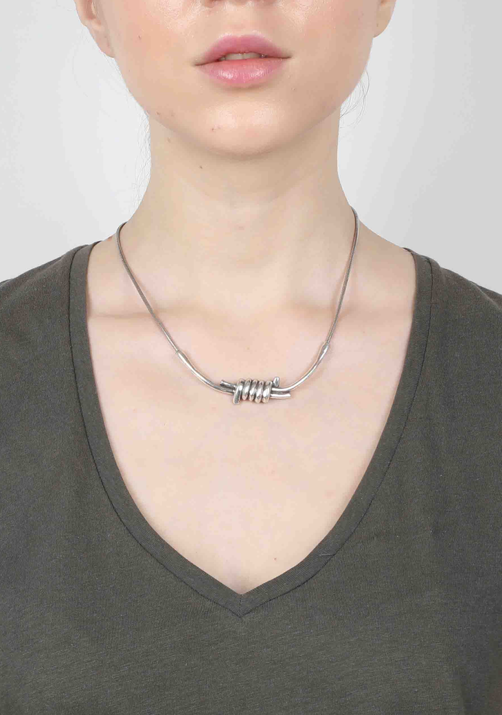knot central piece necklace - JOYasForYou